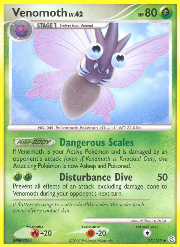 Venomoth Maravilhas Secretas 73/132