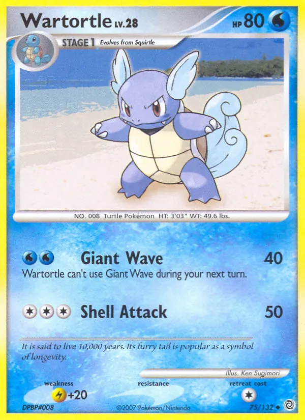 Wartortle Prodigi Segreti 75/132
