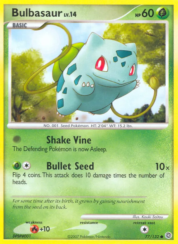 Bulbasaur Maravillas Secretas 77/132