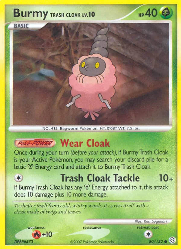 Burmy Trash Cloak Prodigi Segreti 80/132
