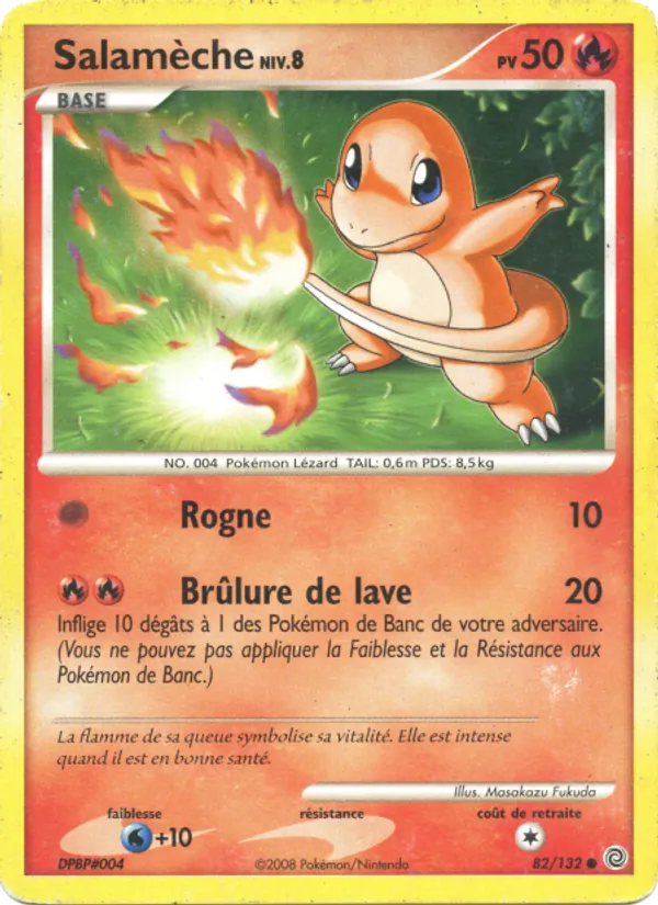 Salamèche Merveilles Secrètes 82/132