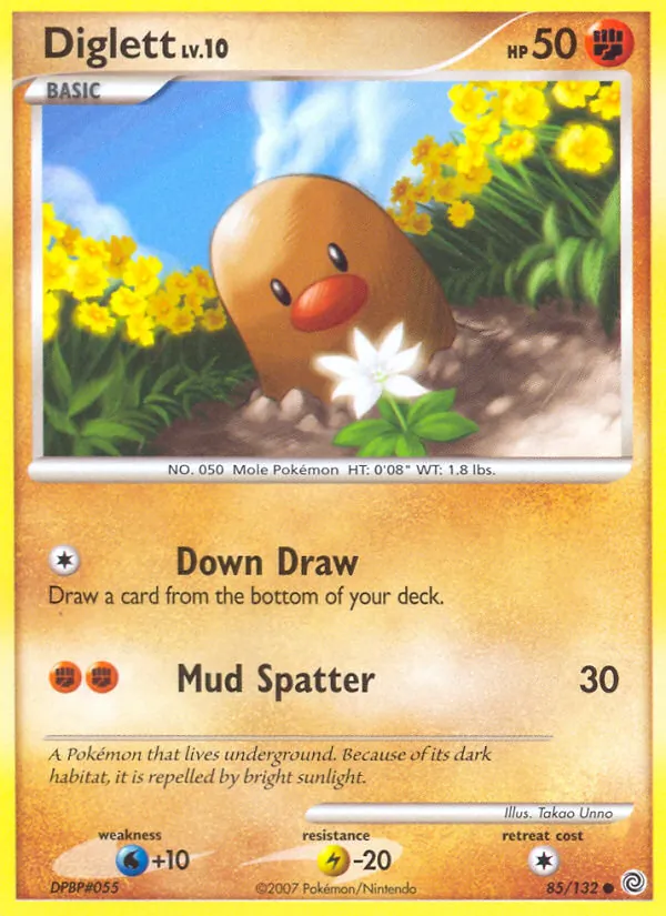 Diglett Secret Wonders 85/132
