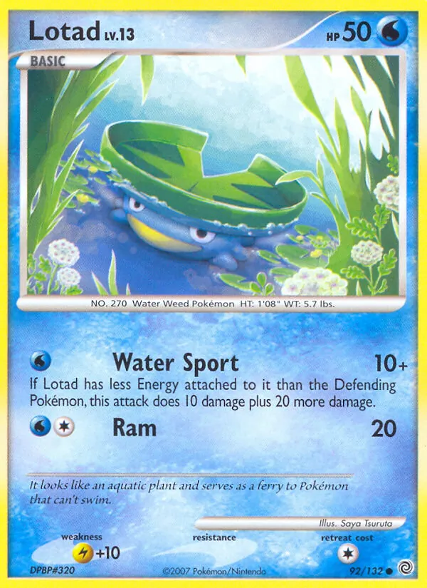 Lotad Prodigi Segreti 92/132