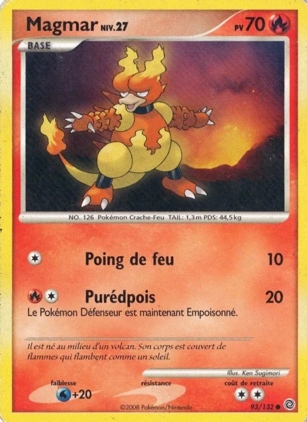 Magmar Merveilles Secrètes 93/132