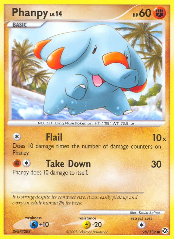 Phanpy Maravilhas Secretas 98/132