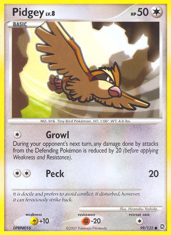 Pidgey Prodigi Segreti 99/132