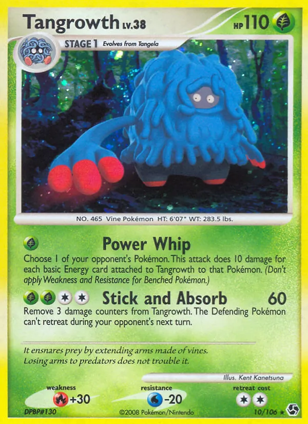 Tangrowth Great Encounters 10/106