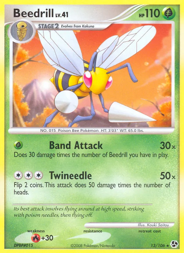 Beedrill Great Encounters 13/106
