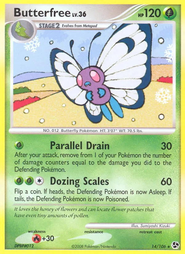 Butterfree Incontri Leggendari 14/106
