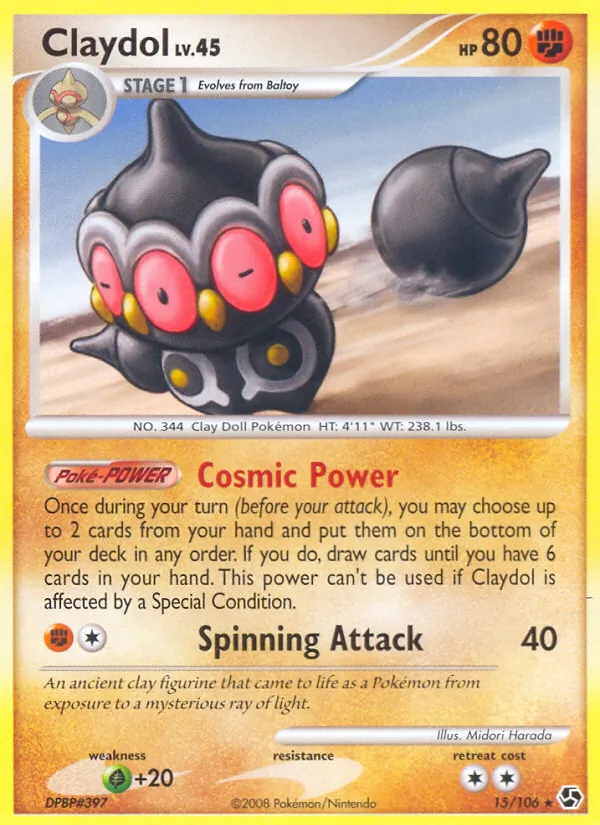 Claydol Great Encounters 15/106