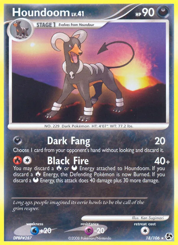 Houndoom Great Encounters 18/106