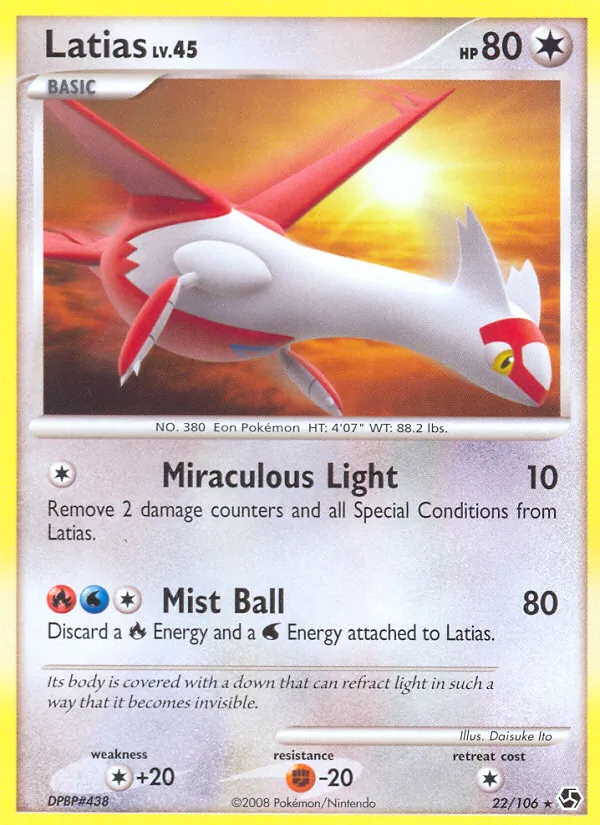 Latias Duels au Sommets 22/106