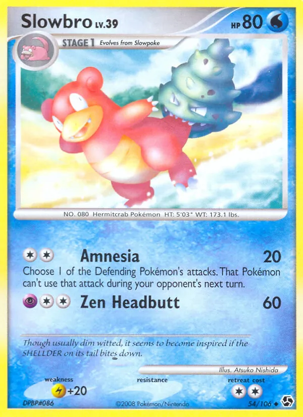 Slowbro Great Encounters 54/106