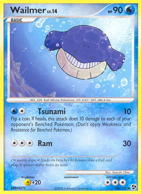 Wailmer Great Encounters 58/106