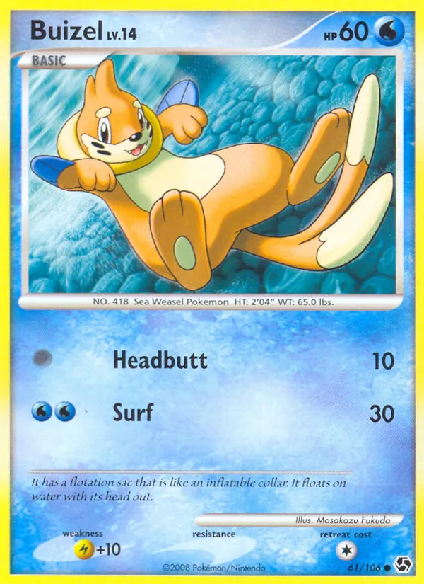 Buizel Great Encounters 61/106