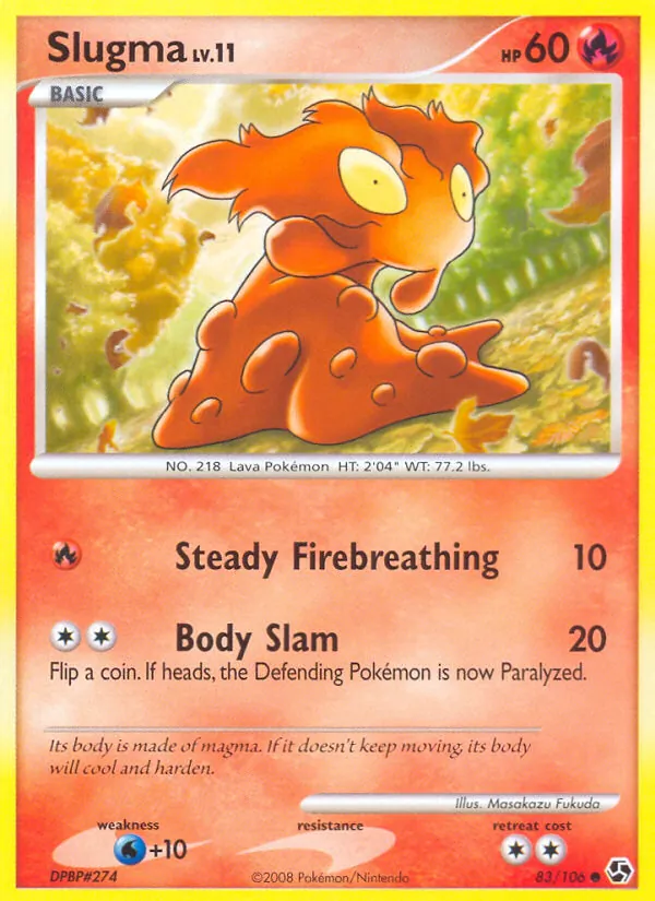 Slugma Great Encounters 83/106