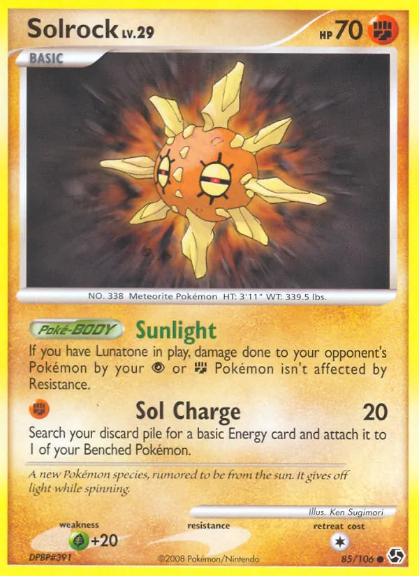 Solrock Great Encounters 85/106