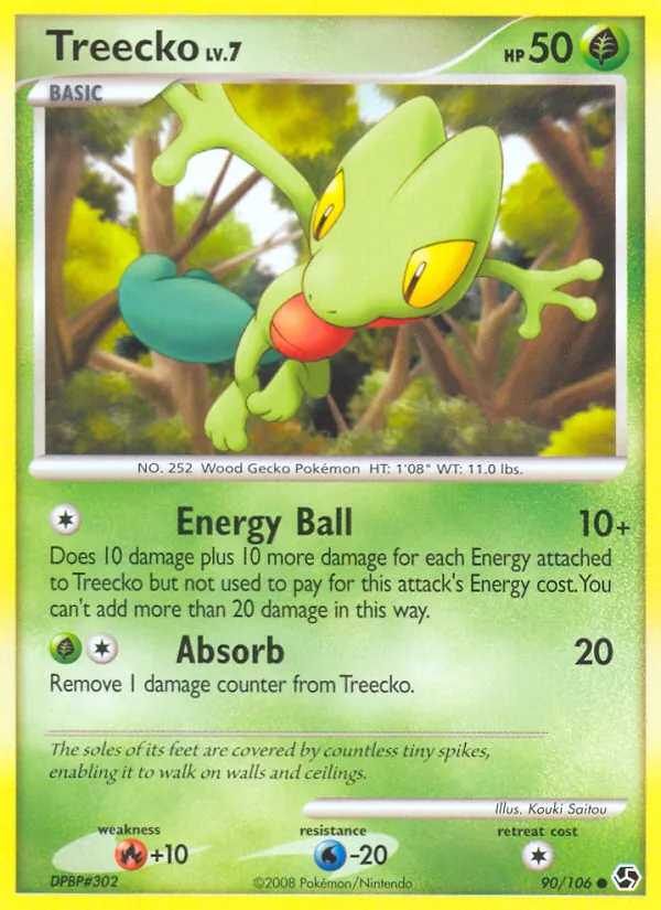 Treecko Grandes Encuentros 90/106