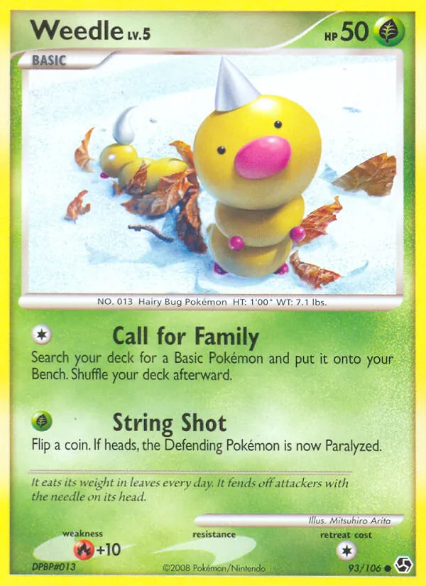 Weedle Grandes Encuentros 93/106