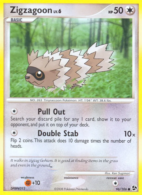 Zigzagoon Grandes Encuentros 96/106