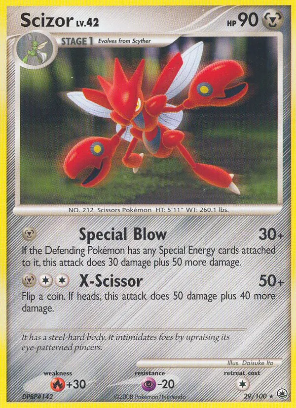 Scizor Majestic Dawn 29/100