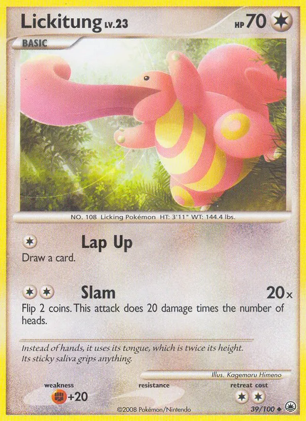 Lickitung Majestic Dawn 39/100