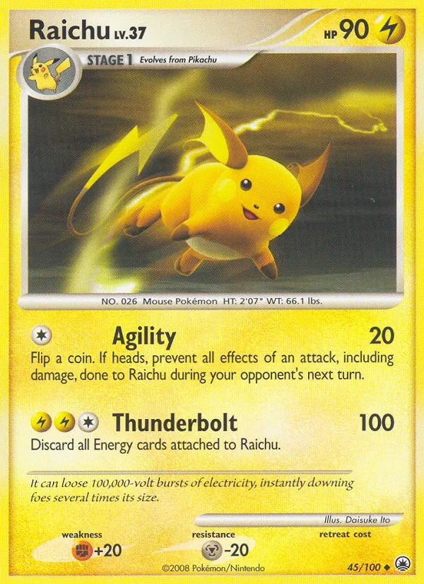 Raichu Majestic Dawn 45/100