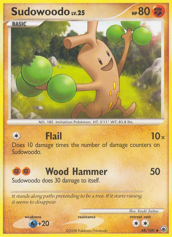 Sudowoodo Majestic Dawn 48/100