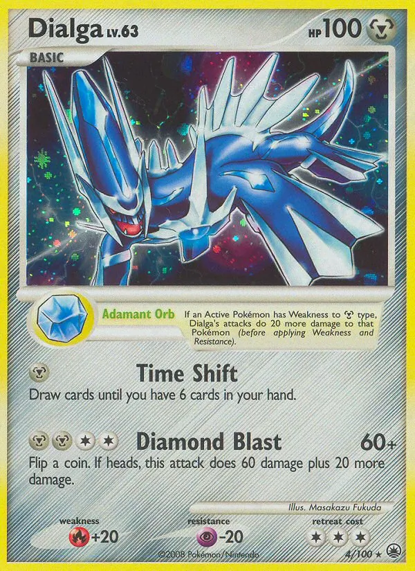 Dialga Majestic Dawn 4/100