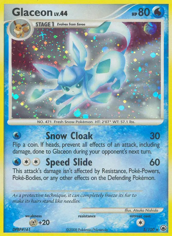 Glaceon Majestic Dawn 5/100