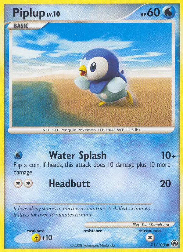 Piplup Alba Suprema 71/100