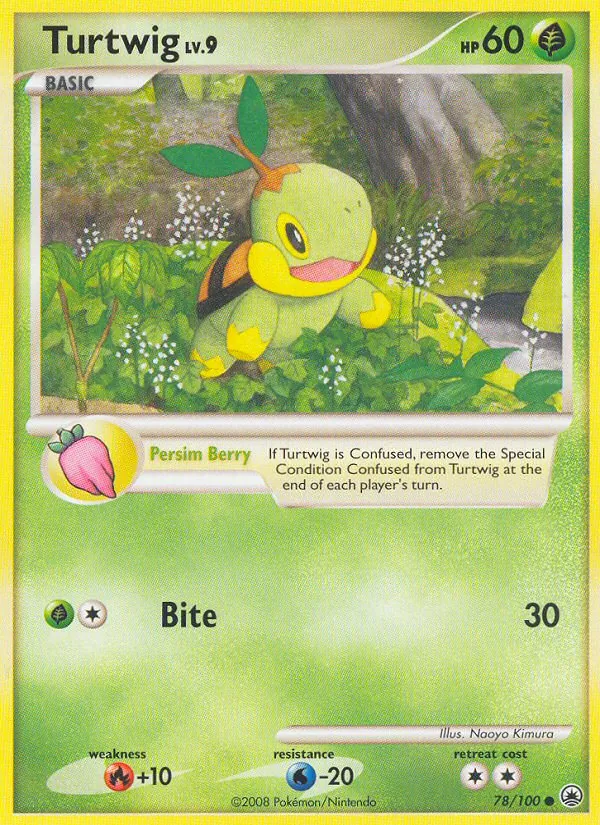 Turtwig Majestic Dawn 78/100