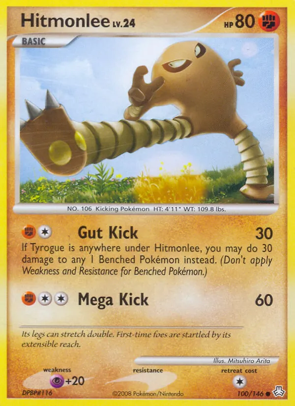 Hitmonlee Il Risveglio dei Miti 100/146