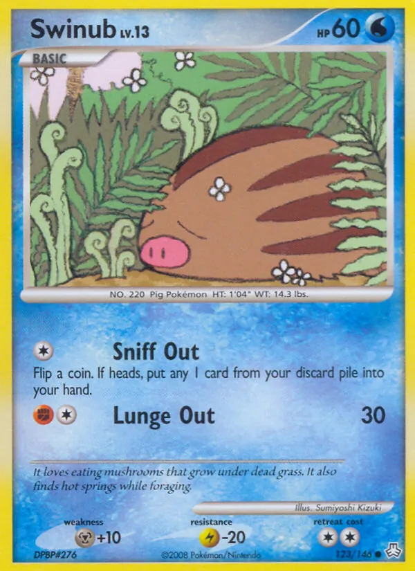 Swinub Despertar de las Leyendas 123/146