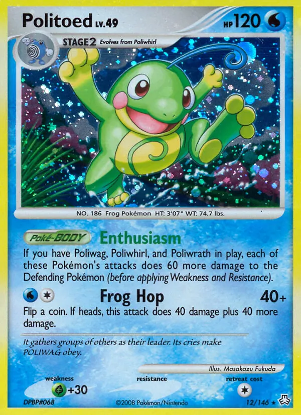 Politoed Il Risveglio dei Miti 12/146