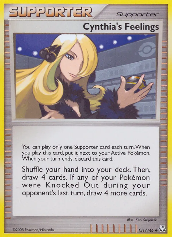 Cynthia's Feelings Legends Awakened 131/146