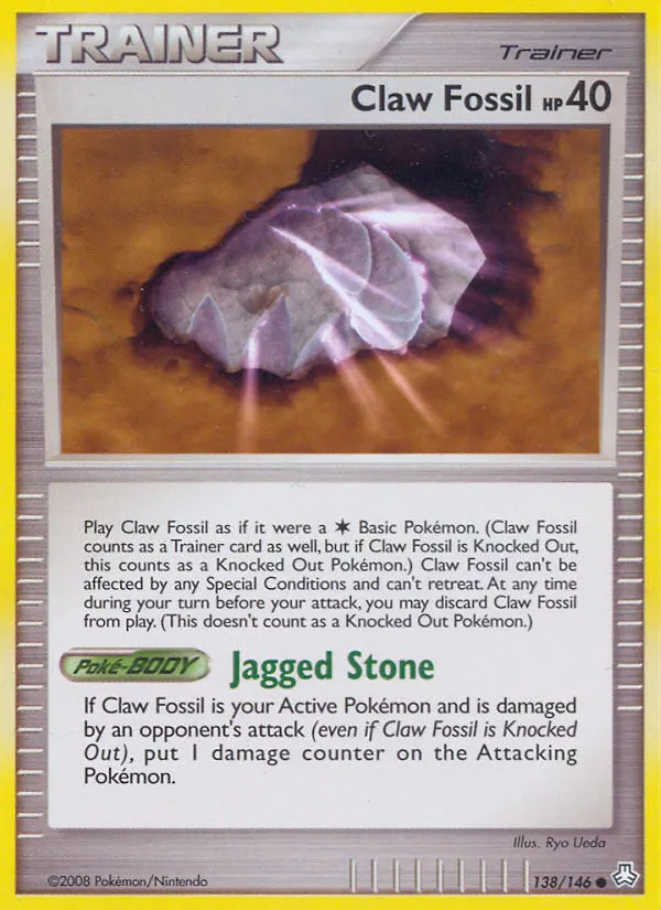 Claw Fossil Despertar de las Leyendas 138/146