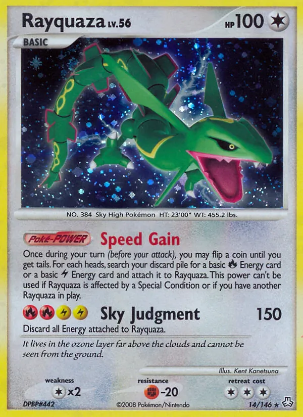 Rayquaza Il Risveglio dei Miti 14/146