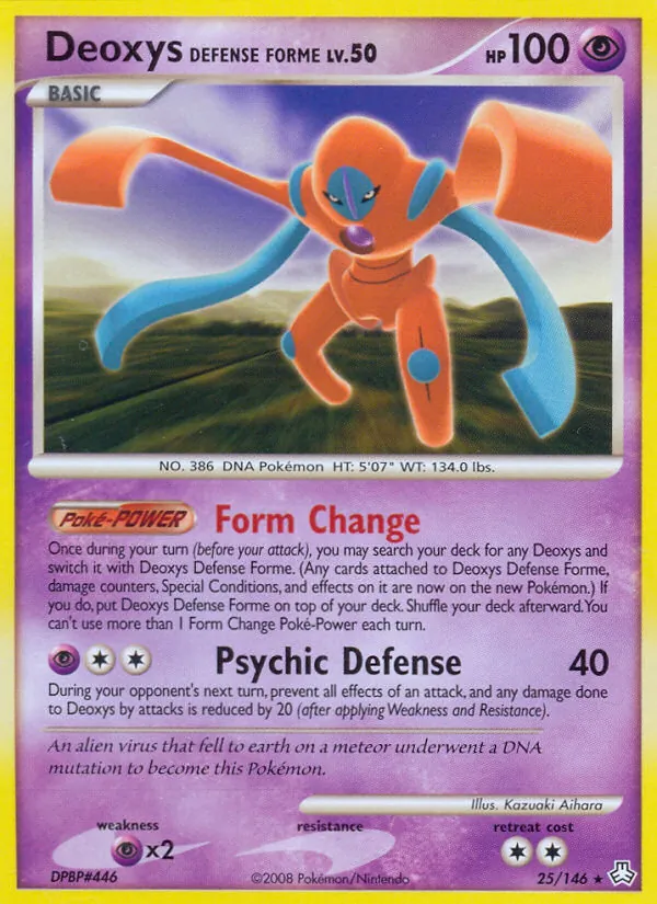 Deoxys Verteidigungsform Erwachte Legenden 25/146