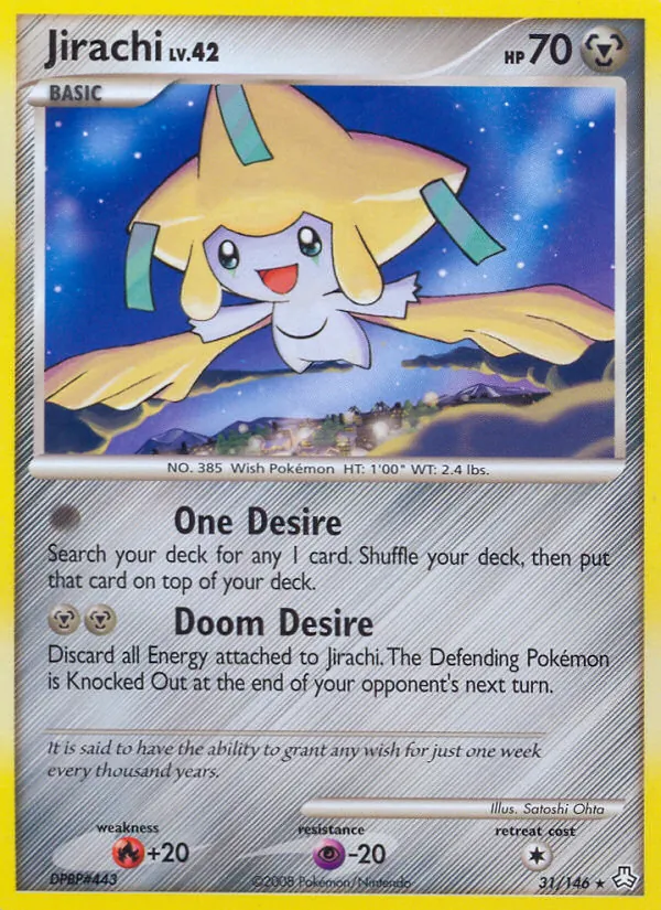 Jirachi Il Risveglio dei Miti 31/146