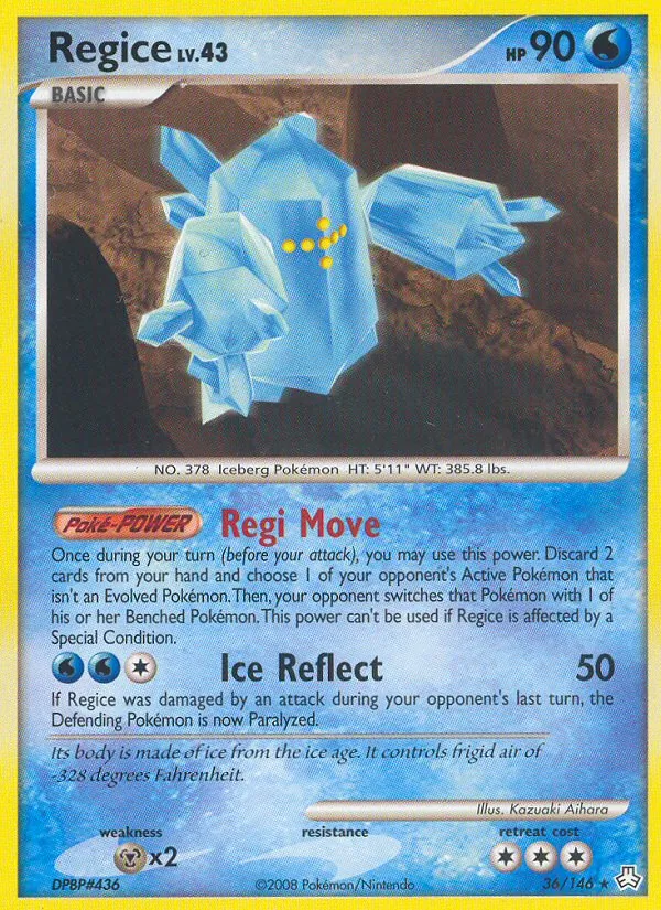 Regice Legends Awakened 36/146