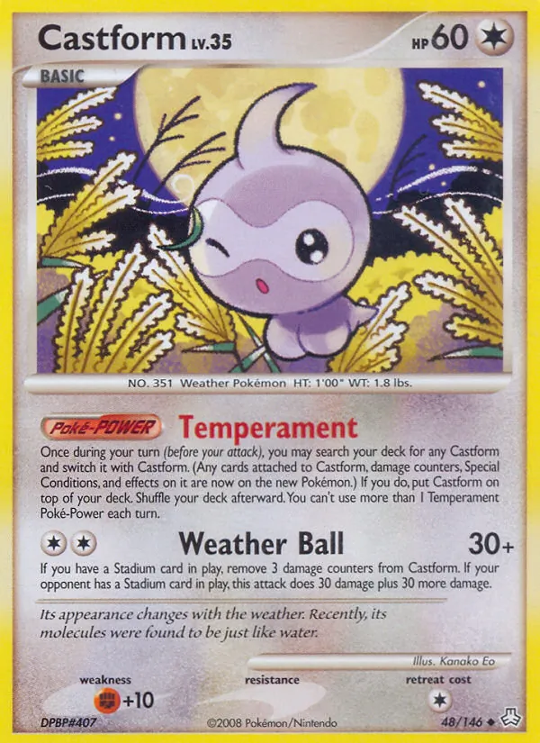 Castform Il Risveglio dei Miti 48/146
