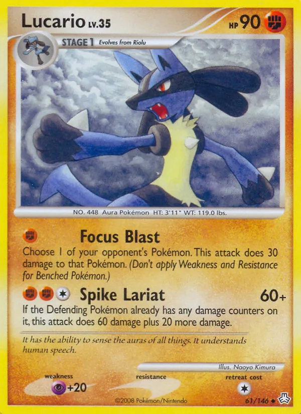 Lucario Despertar de las Leyendas 61/146