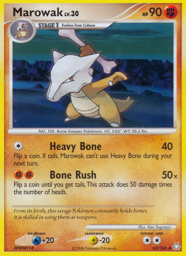 Marowak Il Risveglio dei Miti 63/146