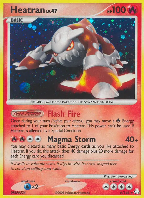 Heatran Legends Awakened 6/146