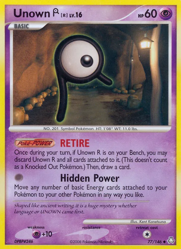 Unown R Legends Awakened 77/146