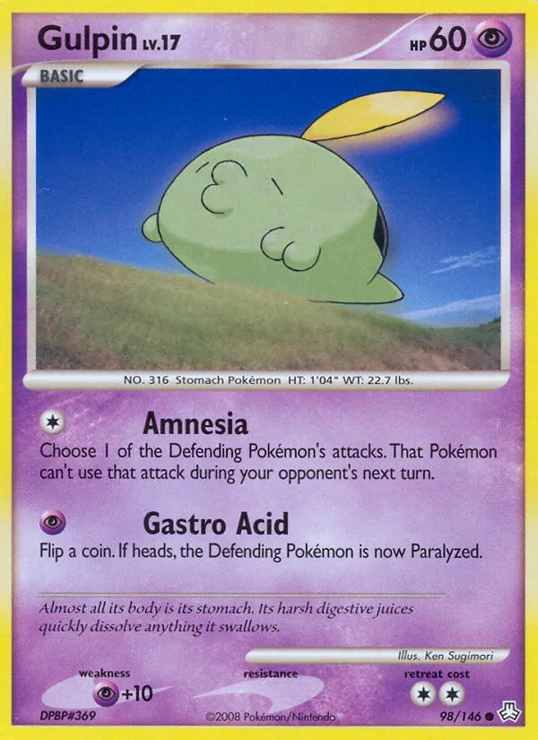 Gulpin Legends Awakened 98/146