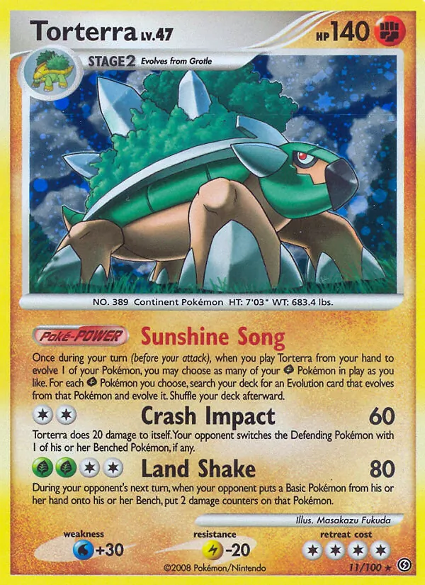 Torterra Stormfront 11/100