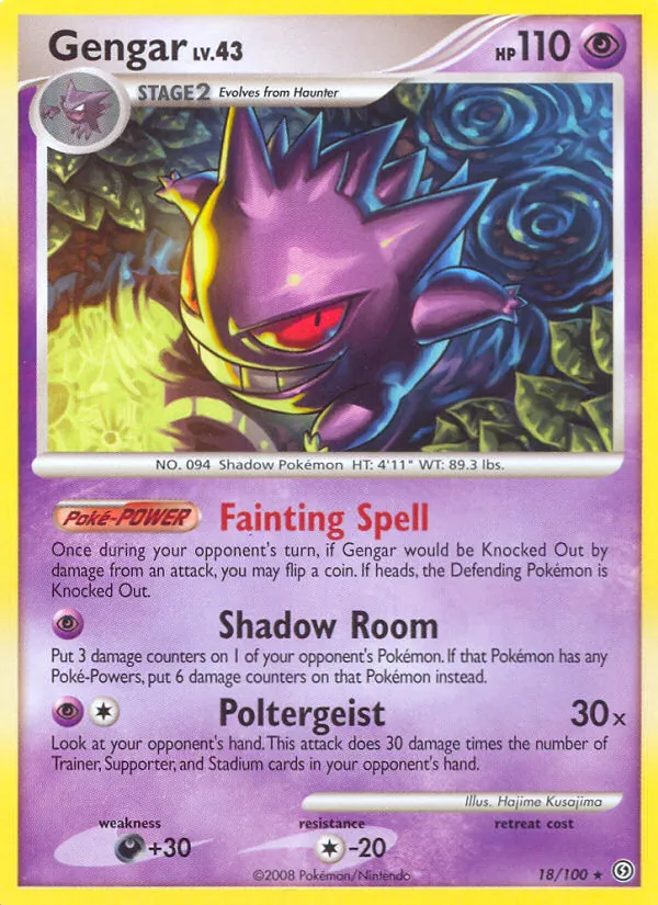 Gengar Sturmtief 18/100