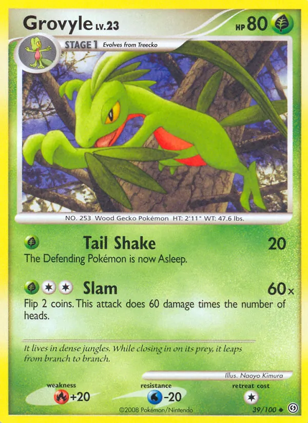 Grovyle Stormfront 39/100